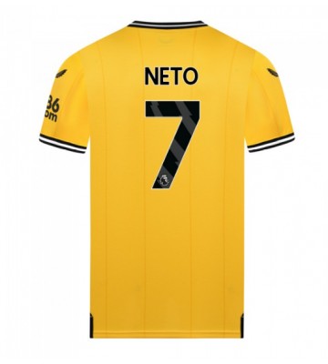 Wolves Pedro Neto #7 Domácí Dres 2023-24 Krátkým Rukávem