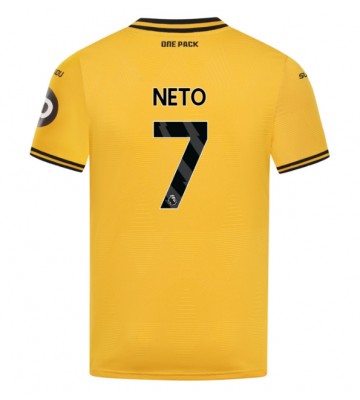 Wolves Pedro Neto #7 Domácí Dres 2024-25 Krátkým Rukávem