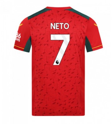 Wolves Pedro Neto #7 Venkovní Dres 2023-24 Krátkým Rukávem