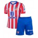 Atletico Madrid Julian Alvarez #19 Domácí dres komplet pro Děti 2024-25 Krátkým Rukávem (+ Krátké kalhoty)